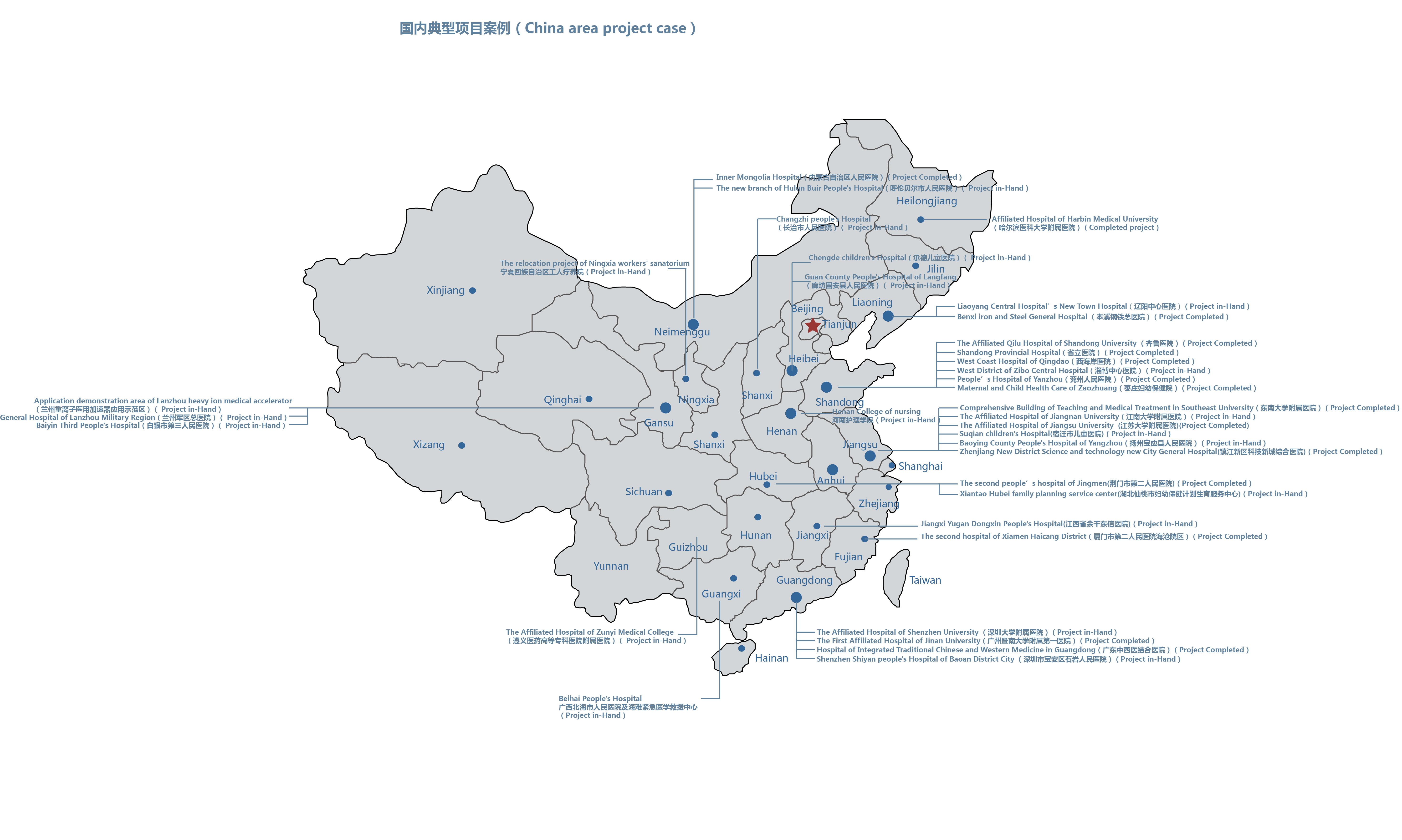 亮點(diǎn)：山東省院三分院醫(yī)院建筑作品如星星之火，燎原神州大地